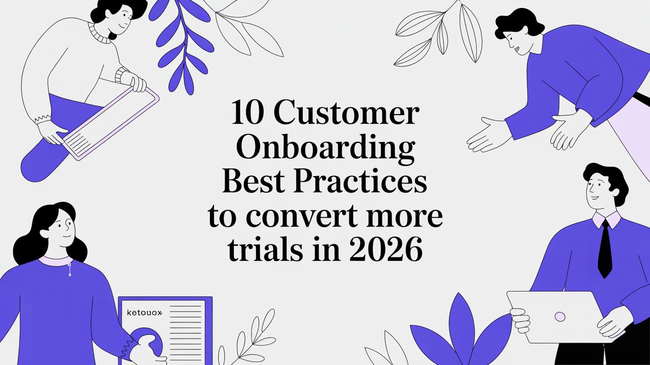 10 Customer Onboarding Best Practices to Convert More Trials in 2026 ...