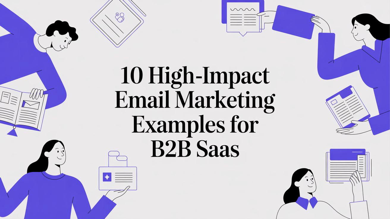 Email Markiting Example 10 High-Impact Email Marketing Examples for B2B SaaS | EngageKit
